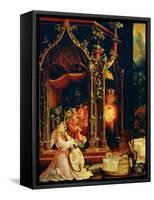 Isenheim Altar, Allegory of the Nativity-Matthias Gruenewald-Framed Stretched Canvas