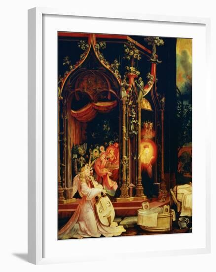 Isenheim Altar, Allegory of the Nativity-Matthias Gruenewald-Framed Giclee Print