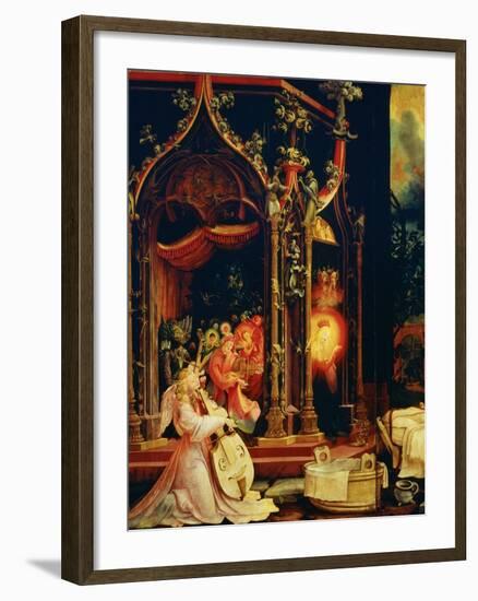 Isenheim Altar, Allegory of the Nativity-Matthias Gruenewald-Framed Giclee Print