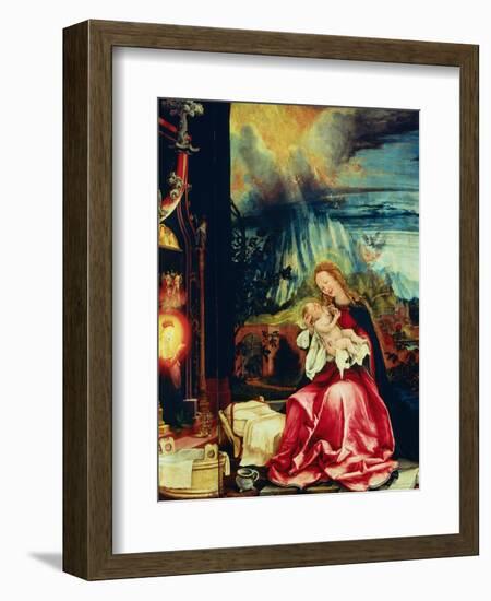 Isenheim Altar, Allegory of the Nativity-Matthias Gruenewald-Framed Giclee Print