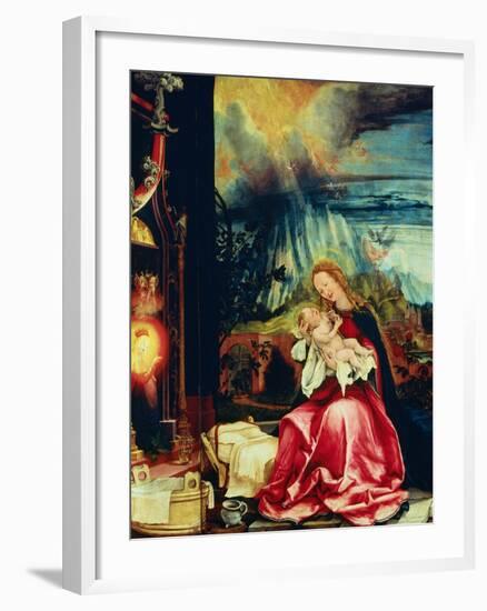 Isenheim Altar, Allegory of the Nativity-Matthias Gruenewald-Framed Giclee Print