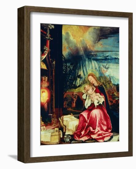Isenheim Altar, Allegory of the Nativity-Matthias Gruenewald-Framed Giclee Print