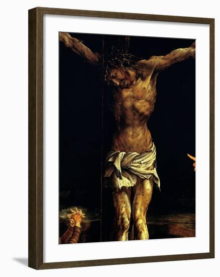 Isenheim Altar: Crucifixion, detail-Matthias Gruenewald-Framed Giclee Print