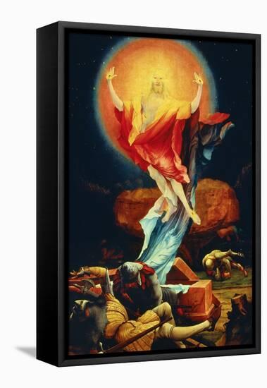 Isenheim Altar, Resurrection-Matthias Gruenewald-Framed Stretched Canvas