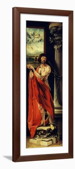 Isenheim Altar, Saint Sebastian-Matthias Gruenewald-Framed Giclee Print