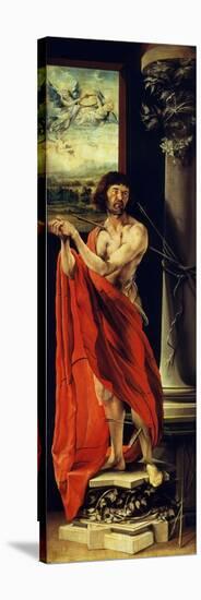 Isenheim Altar, Saint Sebastian-Matthias Gruenewald-Stretched Canvas