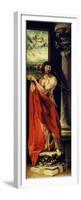 Isenheim Altar, Saint Sebastian-Matthias Gruenewald-Framed Premium Giclee Print