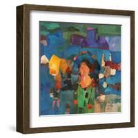 Isere-Mohammed Jassim Al-Zubaidi-Framed Art Print