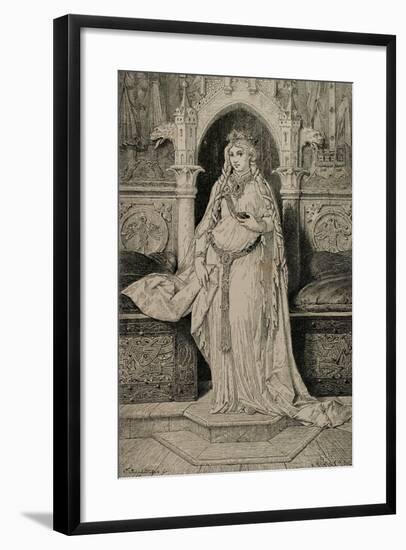 Iseult of Ireland-Adolf Loos-Framed Giclee Print