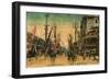 Isezakicho Dori, Yokohama, Japan, 20th Century-null-Framed Giclee Print