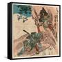 Ishibashi Yama-Utagawa Kuniyoshi-Framed Stretched Canvas