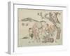 Ishibe, 1799-1802-Katsushika Hokusai-Framed Giclee Print