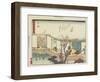 Ishibe, 1837-1844-Utagawa Hiroshige-Framed Giclee Print