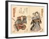 Ishikawa Goemon Ichidai Banashi Sawamura Gennosuke Ichikawa Danjuro-Utagawa Toyokuni-Framed Giclee Print