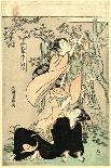 Two Girls Playing with Thread Ball, Mid 18th Century-Ishikawa Toyonobu-Giclee Print