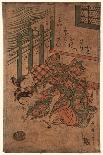 Two Girls Playing with Thread Ball, Mid 18th Century-Ishikawa Toyonobu-Laminated Giclee Print