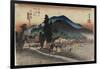 Ishiyakushi Temple, Ishiyakushi, C. 1833-Utagawa Hiroshige-Framed Giclee Print