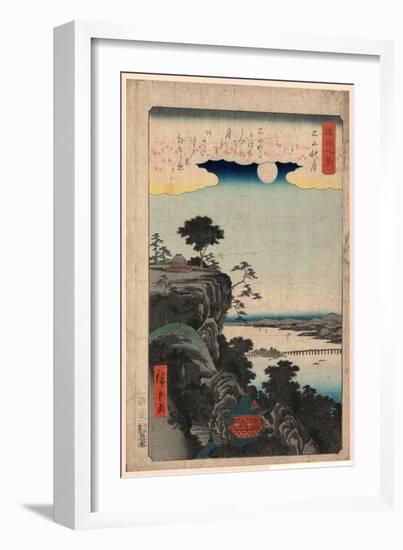 Ishiyama No Shugestu-Utagawa Hiroshige-Framed Giclee Print