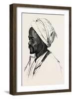 Ishmael, the Nubian. Egypt, 1879-null-Framed Giclee Print