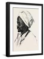 Ishmael, the Nubian. Egypt, 1879-null-Framed Giclee Print