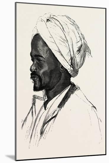 Ishmael, the Nubian. Egypt, 1879-null-Mounted Giclee Print