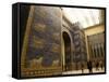 Ishtar Gate From Babylon at Berlin Pergamon Museum, Berlin, Germany, Europe-null-Framed Stretched Canvas