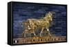 Ishtar Gate. The Eight Gate of the Inner Wall of Babylon. Built in 575 BC by Order to…-null-Framed Stretched Canvas