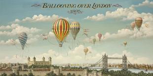 Ballooning Over Paris-Isiah and Benjamin Lane-Mounted Giclee Print