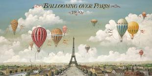 Ballooning Over London-Isiah and Benjamin Lane-Stretched Canvas