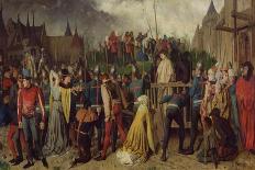 Joan of Arc (1412-31) Being Led to Her Death, 1867-Isidore Patrois-Giclee Print
