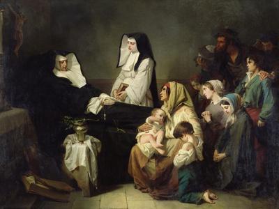 Death of a Sister of Charity, 1850