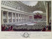 Opening of the Estates General at Versailles, 5th May 1789-Isidore Stanislas Helman-Giclee Print