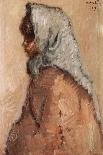 Rosario o gitana con mantón', 1909, Oil on canvas, 73 x 59,5 cm-ISIDRO NONELL-Stretched Canvas