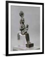 Isis allaitant Harpocrate (Horus enfant)-null-Framed Giclee Print