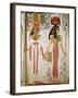 Isis and Nefertari, from the Tomb of Nefertari, New Kingdom (Mural)-null-Framed Giclee Print