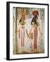 Isis and Nefertari, from the Tomb of Nefertari, New Kingdom (Mural)-null-Framed Giclee Print