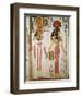 Isis and Nefertari, from the Tomb of Nefertari, New Kingdom (Mural)-null-Framed Premium Giclee Print