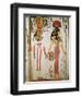 Isis and Nefertari, from the Tomb of Nefertari, New Kingdom (Mural)-null-Framed Premium Giclee Print