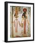 Isis and Nefertari, from the Tomb of Nefertari, New Kingdom (Mural)-null-Framed Giclee Print