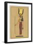 Isis as Isis-Sept One of Her Many Forms-E.a. Wallis Budge-Framed Art Print