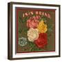 Isis Brand - Riverside, California - Citrus Crate Label-Lantern Press-Framed Art Print