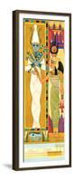 Isis (Right) and Osiris, Egyptian Mythology-Encyclopaedia Britannica-Framed Premium Giclee Print