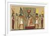 Isis She Suckles Horus in the Papyrus Swamps-E.a. Wallis Budge-Framed Premium Giclee Print