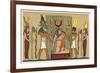 Isis She Suckles Horus in the Papyrus Swamps-E.a. Wallis Budge-Framed Premium Giclee Print