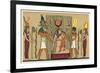 Isis She Suckles Horus in the Papyrus Swamps-E.a. Wallis Budge-Framed Premium Giclee Print