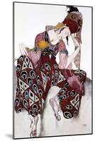 Iskander, Costume Design for the Ballet La Peri, C1913-Leon Bakst-Mounted Giclee Print