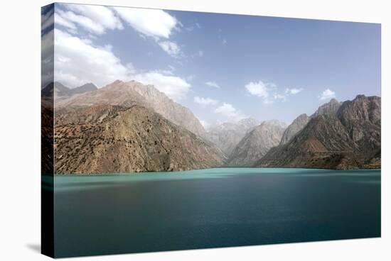 Iskanderkul Lake, Fann Mountains, part of the western Pamir-Alay, Tajikistan, Central Asia, Asia-David Pickford-Stretched Canvas