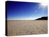 Isla de Los Pescadores and Salt Flats, Salar de Uyuni, Southwest Highlands, Bolivia, South America-Simon Montgomery-Stretched Canvas