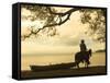 Isla De Ometepe, Lake Nicaragua, Sunset, Nicaragua-John Coletti-Framed Stretched Canvas