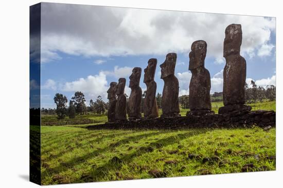 Isla De Pascua. Rapa Nui. Easter Island-Vladimir Krupenkin-Stretched Canvas